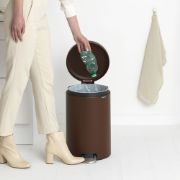 Снимка на Кош за смет с педал Brabantia NewIcon 20L, Mineral Cosy Brown