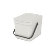 Снимка на Кош за смет за разделно събиране Brabantia Sort&Go 6L, Light Grey