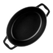 Снимка на Съд за печене с капак Muhler Tika MR-4133CI 41x25x11cm, 5.1L, чугун