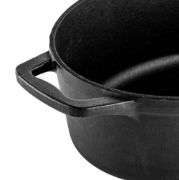 Снимка на Съд за печене с капак Muhler Tika MR-4133CI 41x25x11cm, 5.1L, чугун
