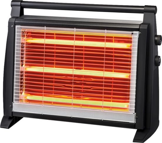 Снимка на Печка кварцова KUMTEL LX-2831 M 1800W 3 тръби
