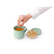 Снимка на Чаша с капак Brabantia Make&Take 600ml, Jade Green