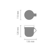 Снимка на Чаша с капак Brabantia Make&Take 600ml, Jade Green