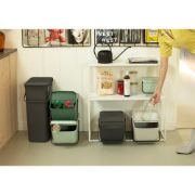 Снимка на Кош за смет за разделно събиране Brabantia Sort&Go Stackable 20L, Grey