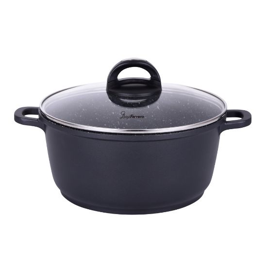 Снимка на Тенджера Luigi Ferrero Hanna FR-245M 24x11.5cm, 4.4L, лят алуминий