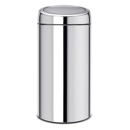 Снимка на Кош за смет Brabantia Touch Bin 2x20L, Brilliant Steel
