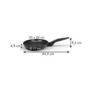 Снимка на Тиган грил за риба Tescoma SmartClick Ø44cm, сваляща се дръжка, овал
