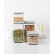 Снимка на Комплект буркани Brabantia Tasty+ (2х0.7L и 2x1.6L),  4 броя , Light Grey