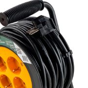 Снимка на Удължител Muhler с макара и 4 гнезда, 1.5mm2, 15.0m дължина