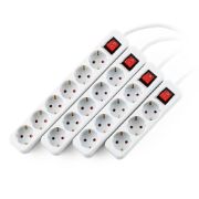 Снимка на Разклонител Muhler с ключ, 3G, 1.5mm2, 5m дължина