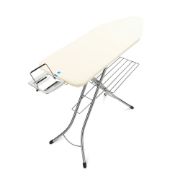 Снимка на Маса за гладене Brabantia C 124x45cm с поставка за ютия и рафт за дрехи, Ecru