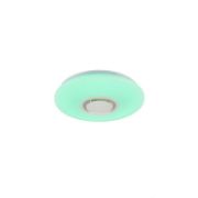 Снимка на Музикален LED плафон 3000 - 6500 K+RGB Blue Tooth Plastic LIGHTEX