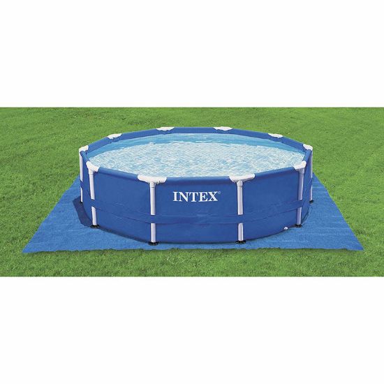 Снимка на Подложка за сглобяеми и надуваеми басейни 472x472 см INTEX